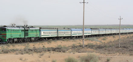 Bahnreisen Usbekistan Eisenbahn