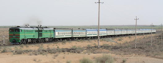 Bahnreisen Usbekistan Eisenbahn