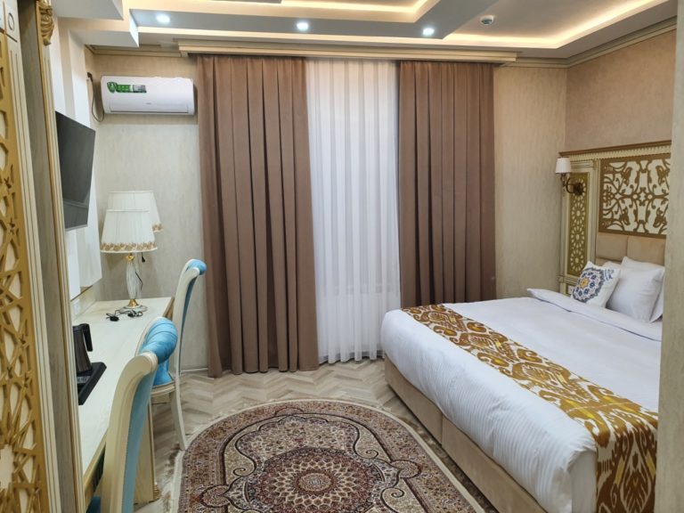 Doppelzimmer Zarofshon Boutique Hotel Usbekistan Chiwa