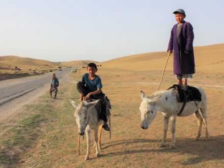 Hirtenjungen Usbekistan Begegnungsreise