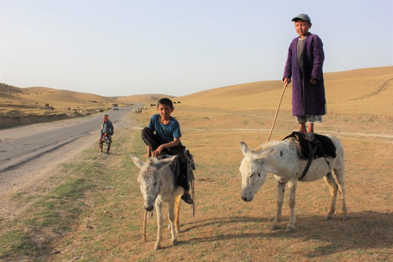 Hirtenjungen Usbekistan Begegnungsreise