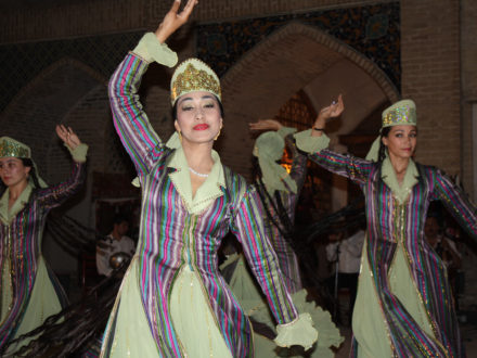 Folkloreabend Buchara Usbekistan