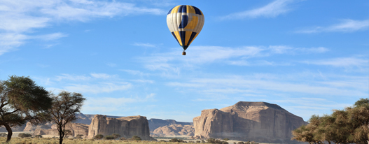 Al Ula Ballon Saudi Arabien Rundreise