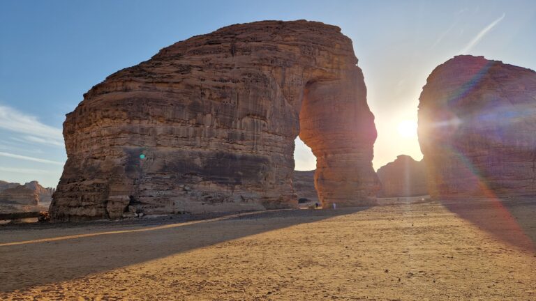 Elefantenfelsen Al Ula Reise Saudi-Arabien